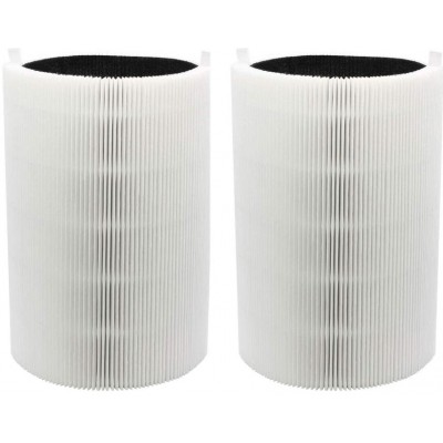 Refine Air Filter 2 Pack 411 Replacement Filter for Blueair Blue Pure 411 Air Purifier